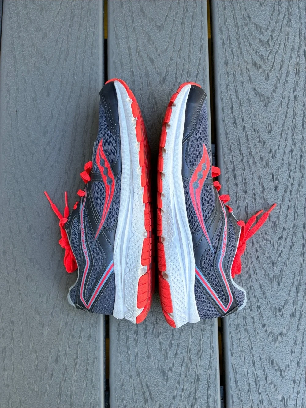 Saucony Cohesion 11 Women's Running Sneakers Grey Size 9
